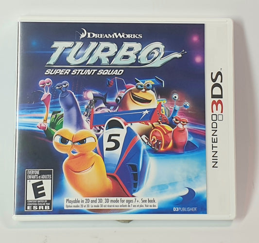 NINTENDO 3DS TURBO SUPER STUNT SQUAD