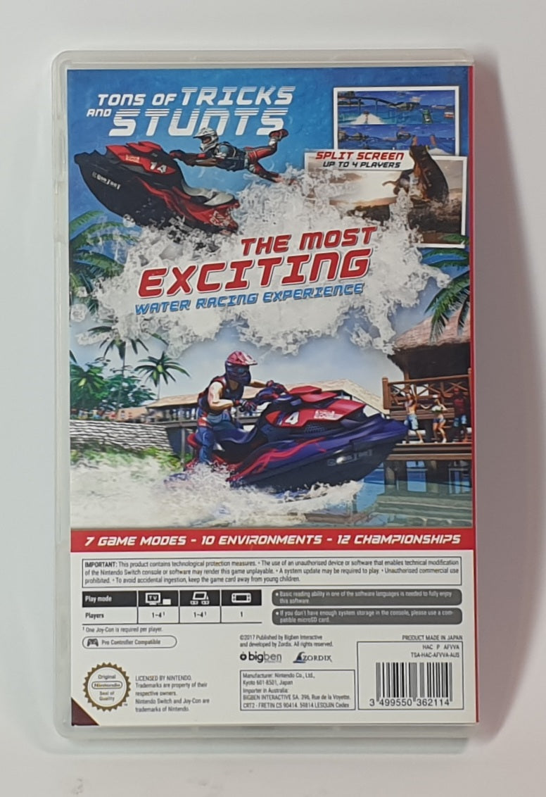 NINTENDO SWITCH AQUA MOTO RACING