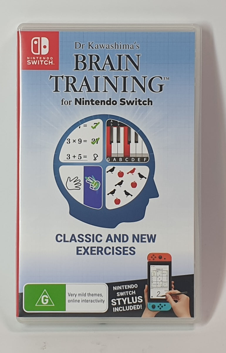 NINTENDO SWITCH BRAIN TRAINING