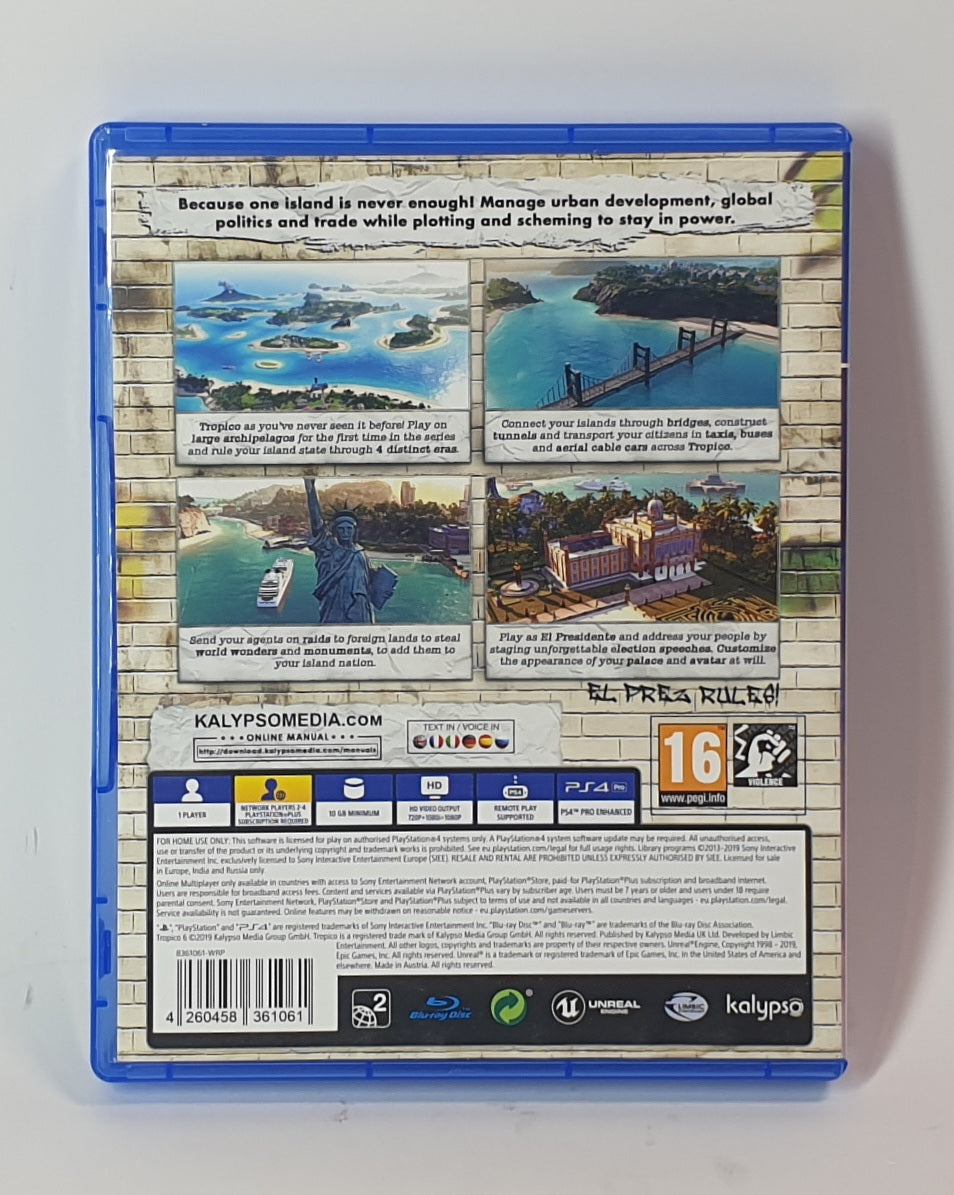 PS4 TROPICO 6