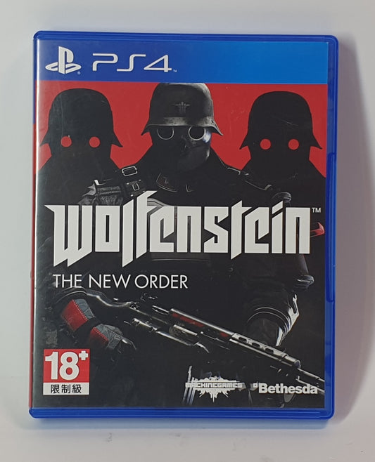 PS4 WOLFENSTEIN - NEW ORDER - PREOWNED