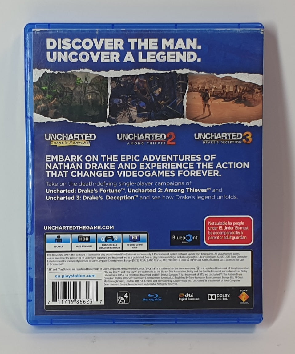 PS4 UNCHARTED COLLECTION