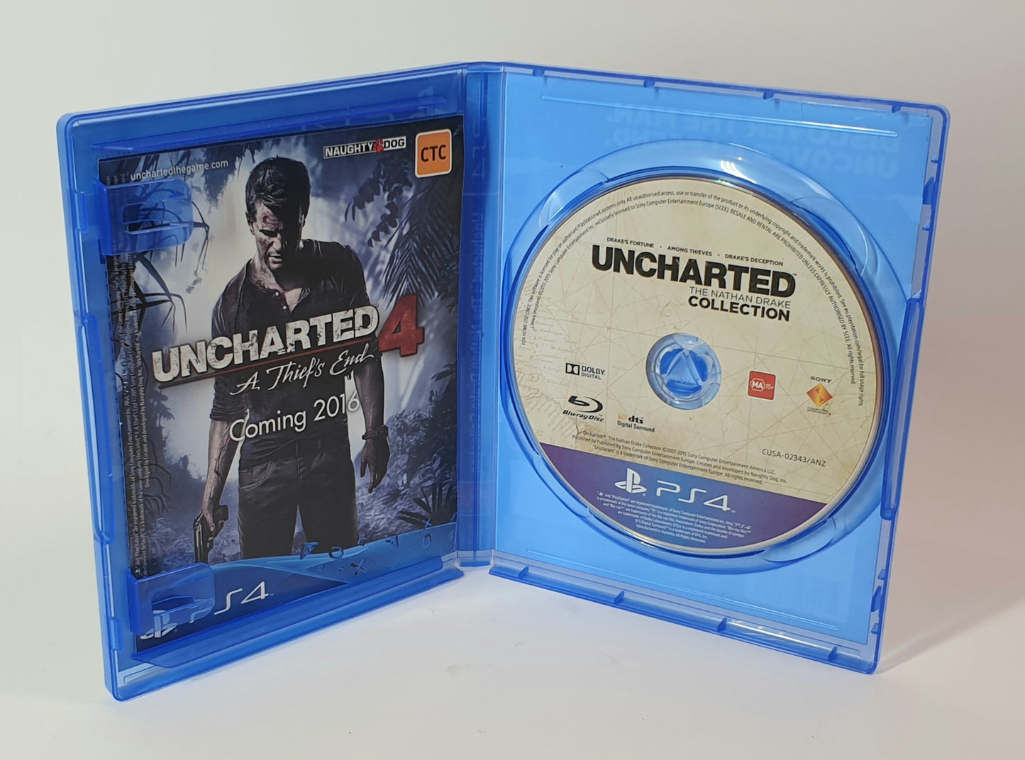 PS4 UNCHARTED COLLECTION