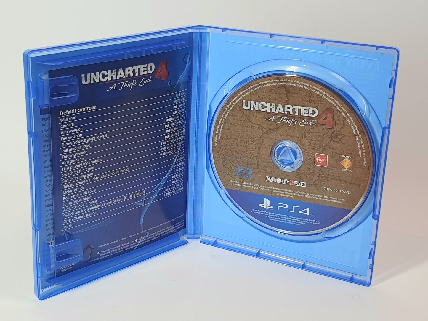 PS4 UNCHARTED 4