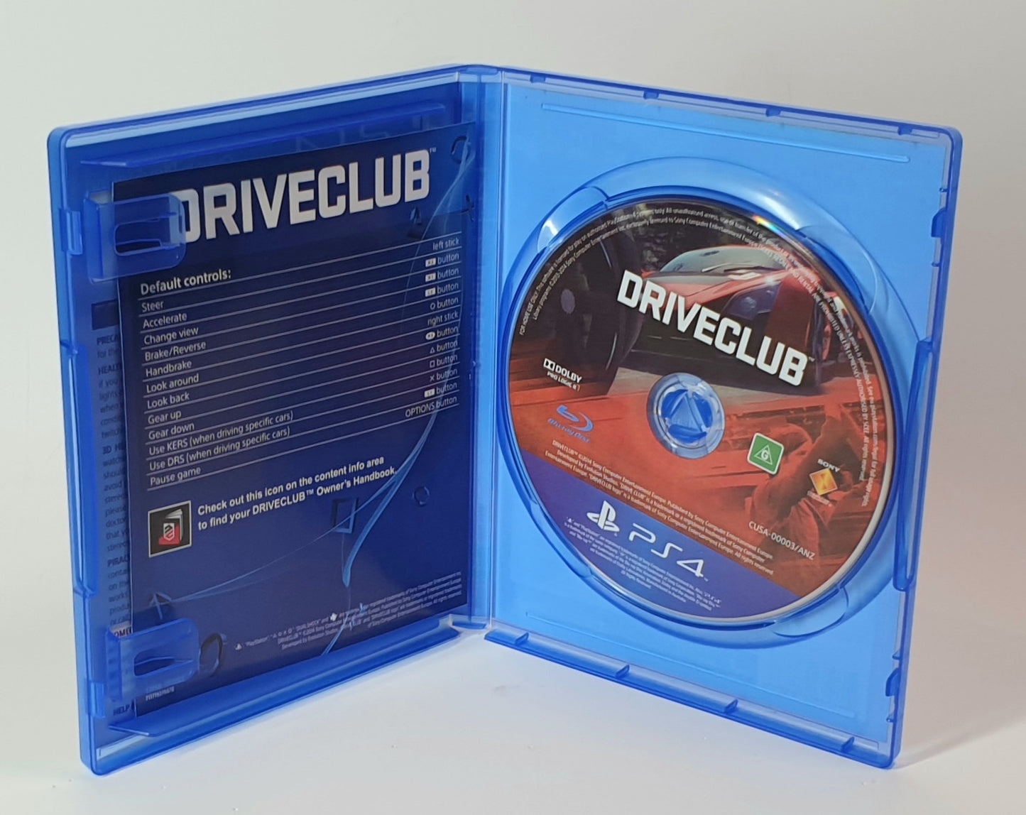 PS4 DRIVE CLUB