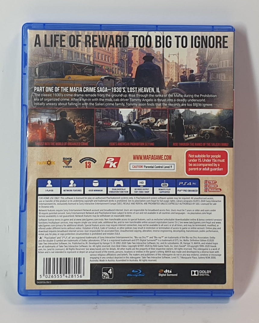 PS4 MAFIA