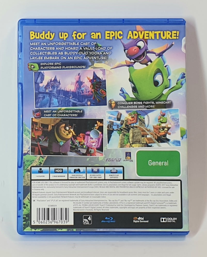 PS4 YOOKA LAYLEE