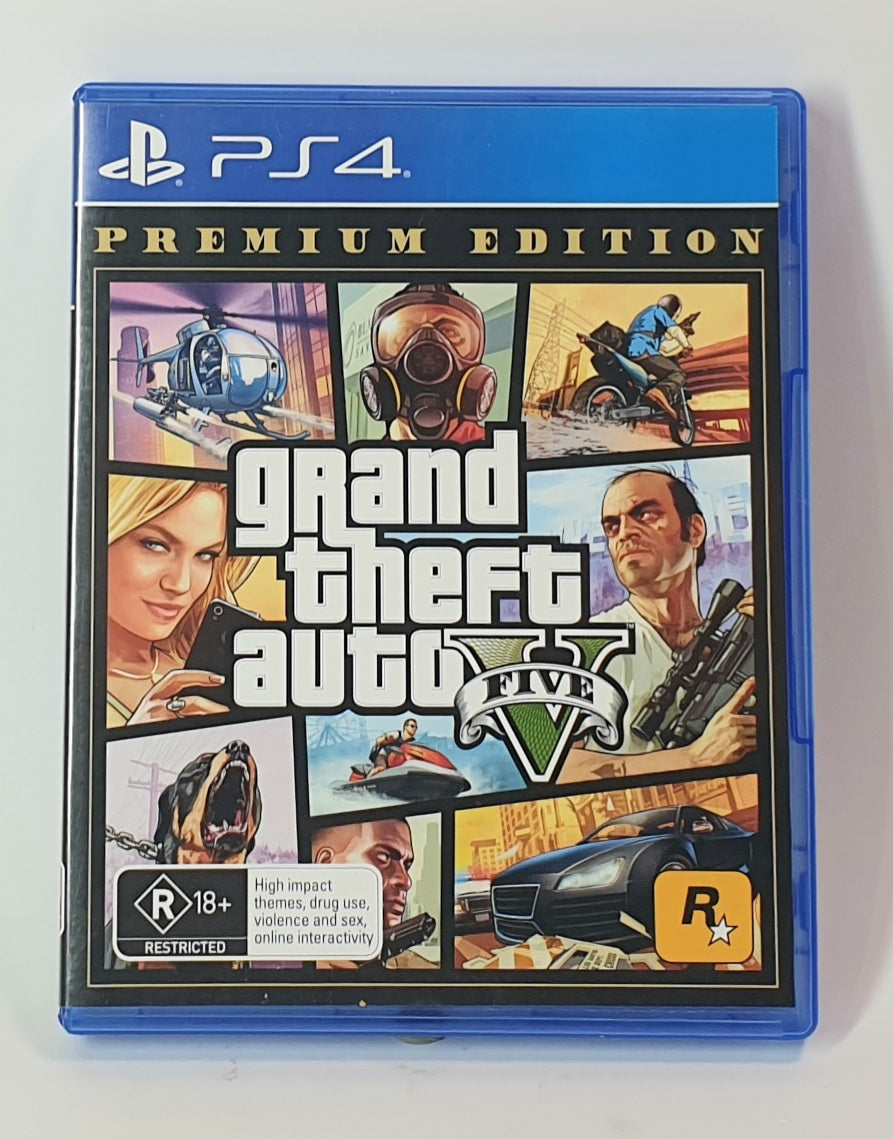 PS4 GRAND THEFT AUTO 5