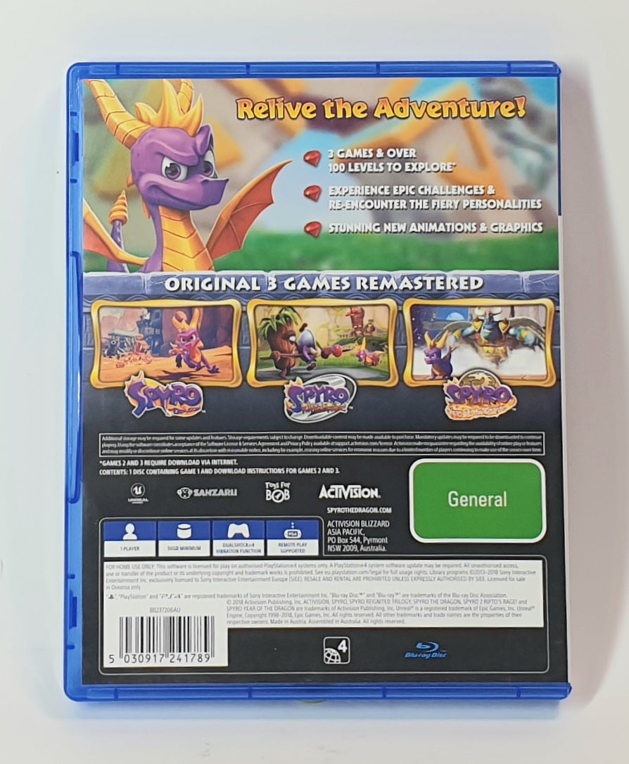 PS4 SPYRO