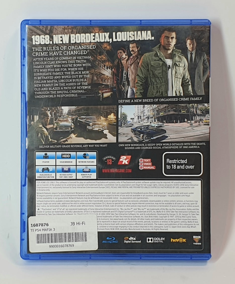 PS4 MAFIA 3