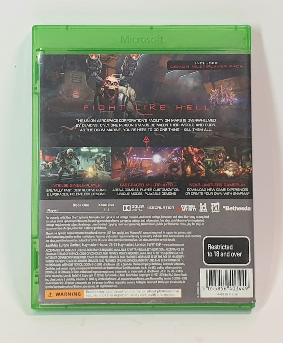 XBOX ONE DOOM