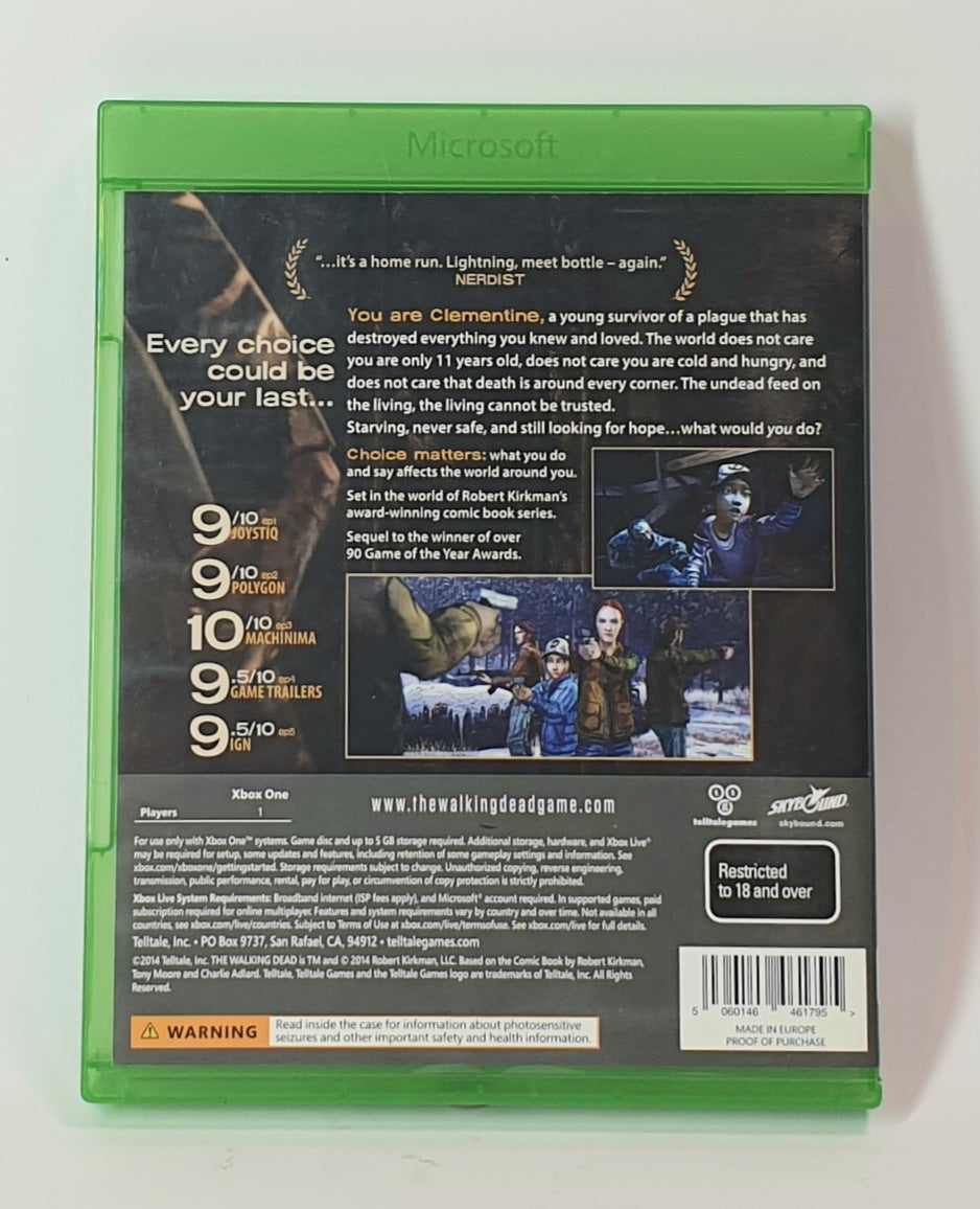 XBOX ONE THE WALKING DEAD