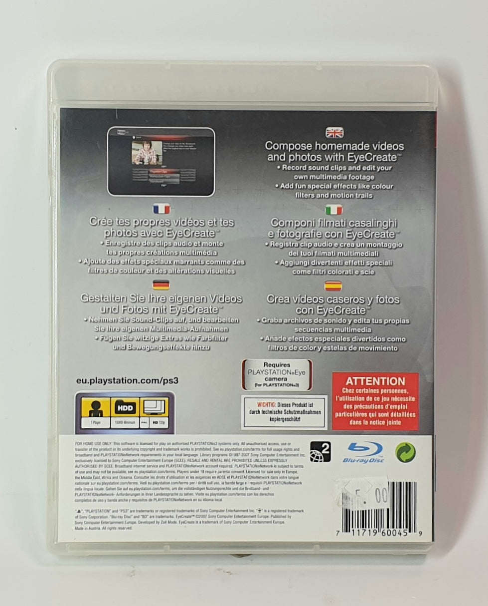 PS3 EYE CREATE