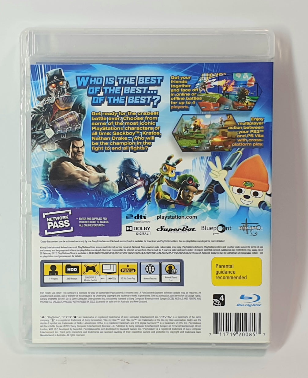 PS3 PLASTATION ALL STARS