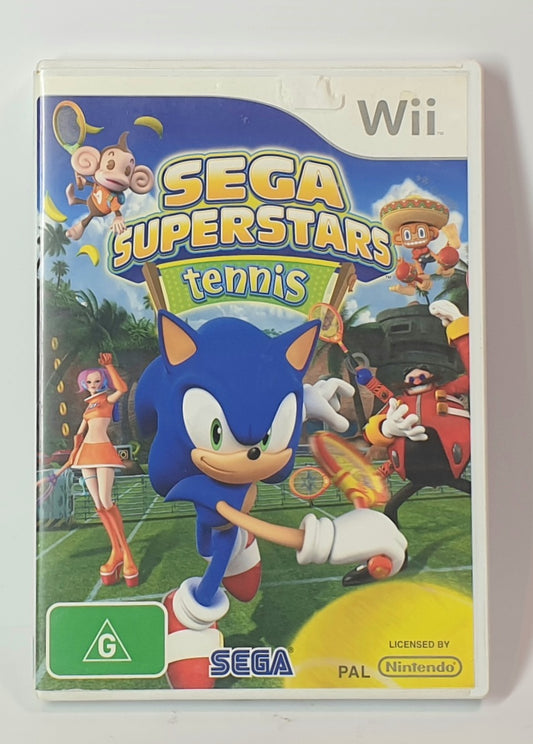 WII SONIC SUPER STAR TENNIS