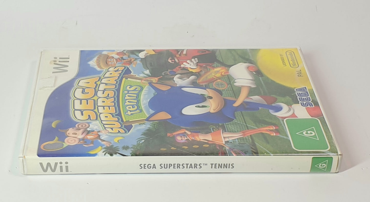 WII SONIC SUPER STAR TENNIS