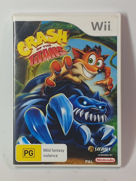 WII CRASH TITANS