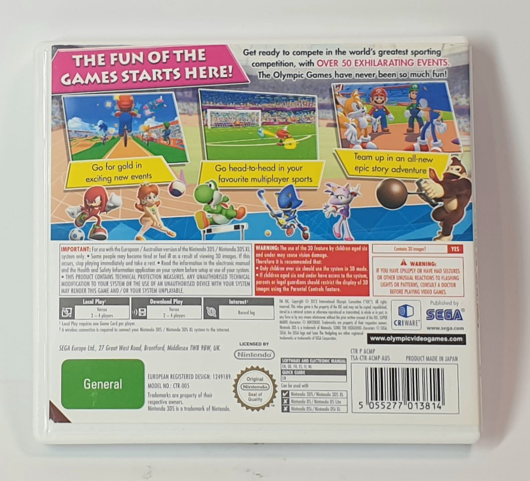 3DS MARIO SONIC OLYMPICS