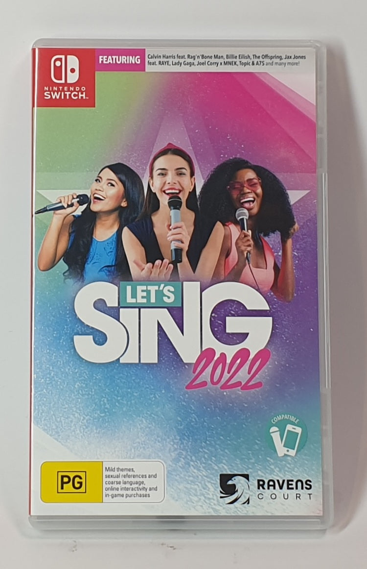 NINTENDO SWITCH SING 2022