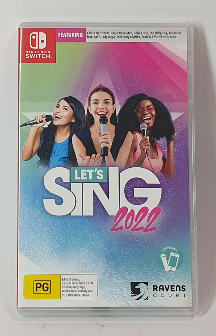 NINTENDO SWITCH SING 2022
