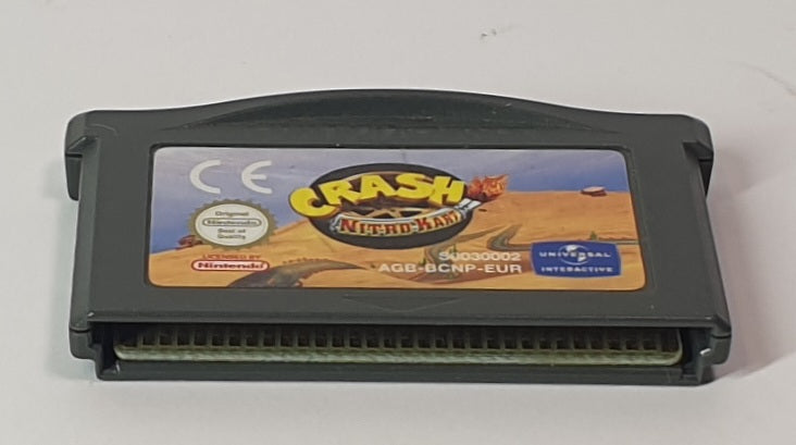 GAME BOY ADVANCES CRASH NITRO
