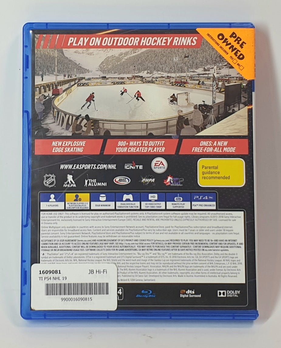 PS4 NHL 19
