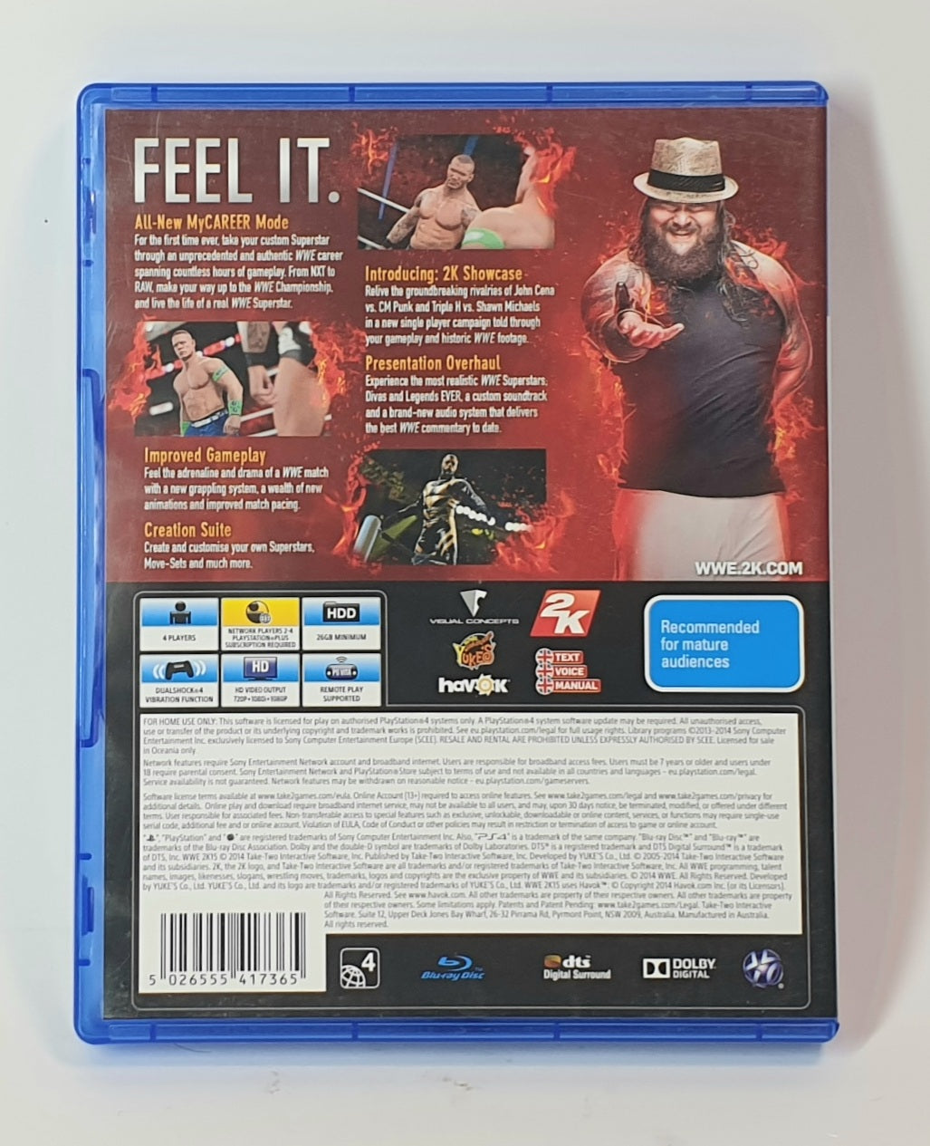 PS4 W2K 15