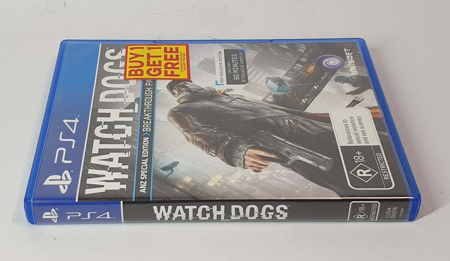 PS4 WATCH DOGS