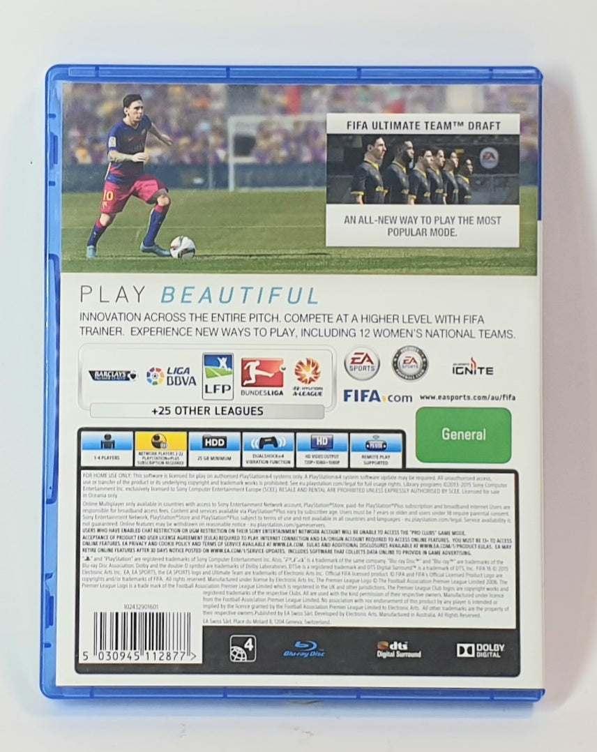 PS4 FIFA 16