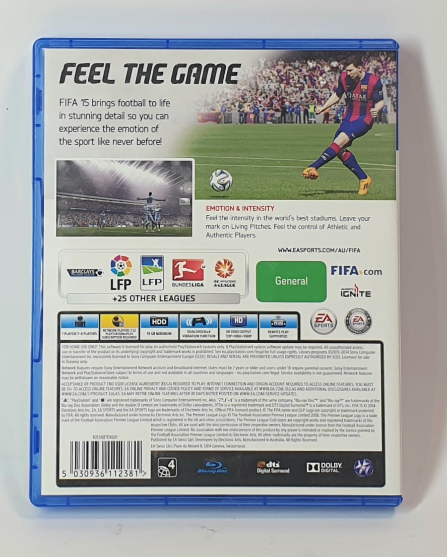 PS4 FIFA 15