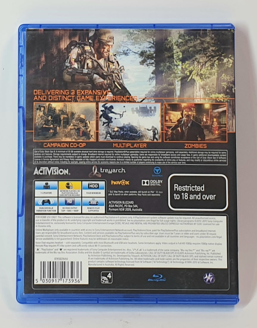 PS4 CALL OF DUTY DAY ZERO