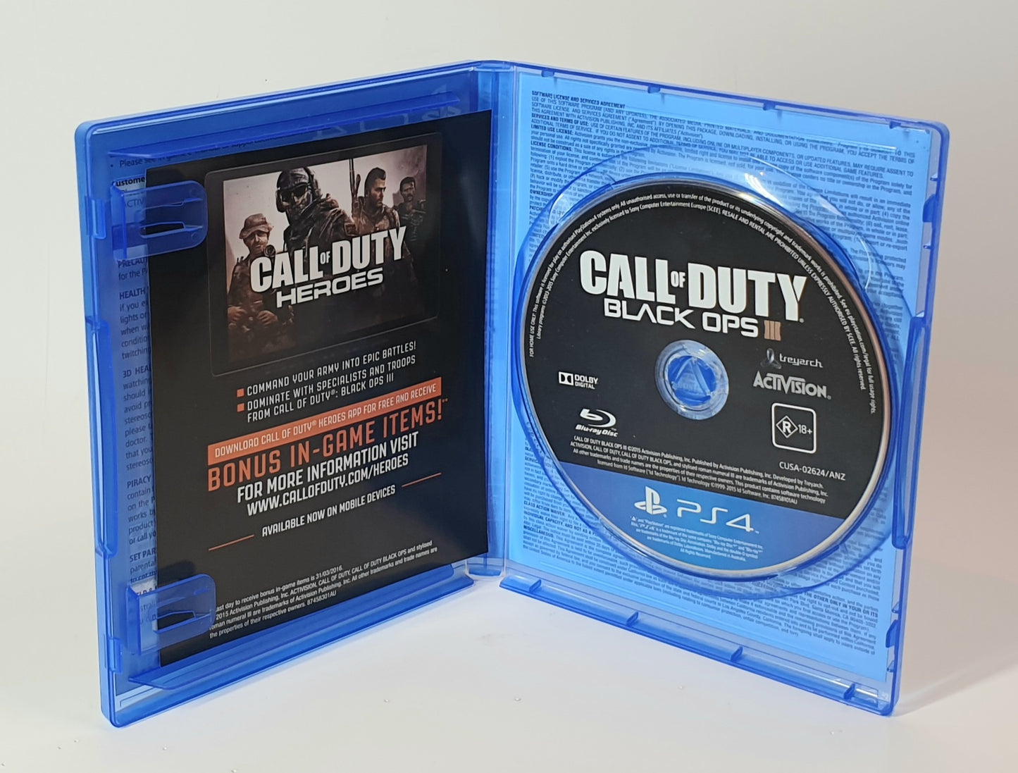 PS4 CALL OF DUTY DAY ZERO