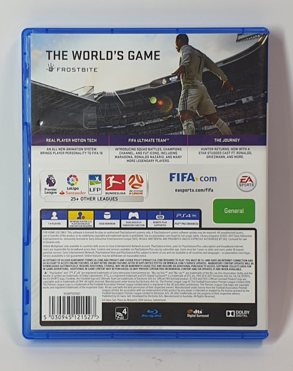PS4 FIFA 18