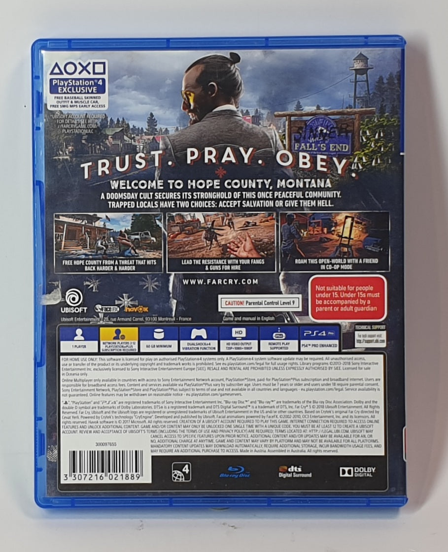 PS4 FAR CRY 5