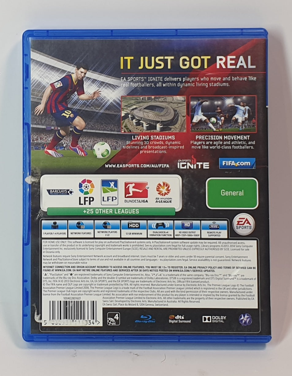 PS4 FIFA 14