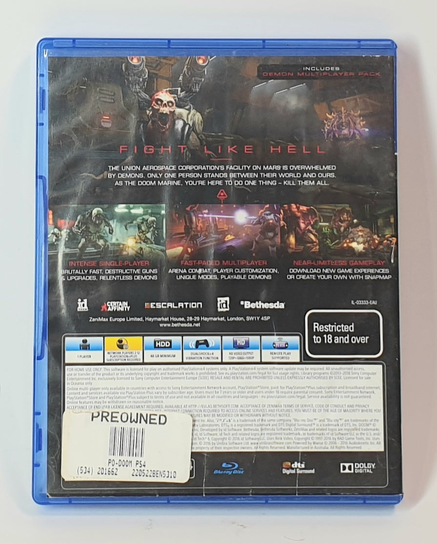 PS4 DOOM