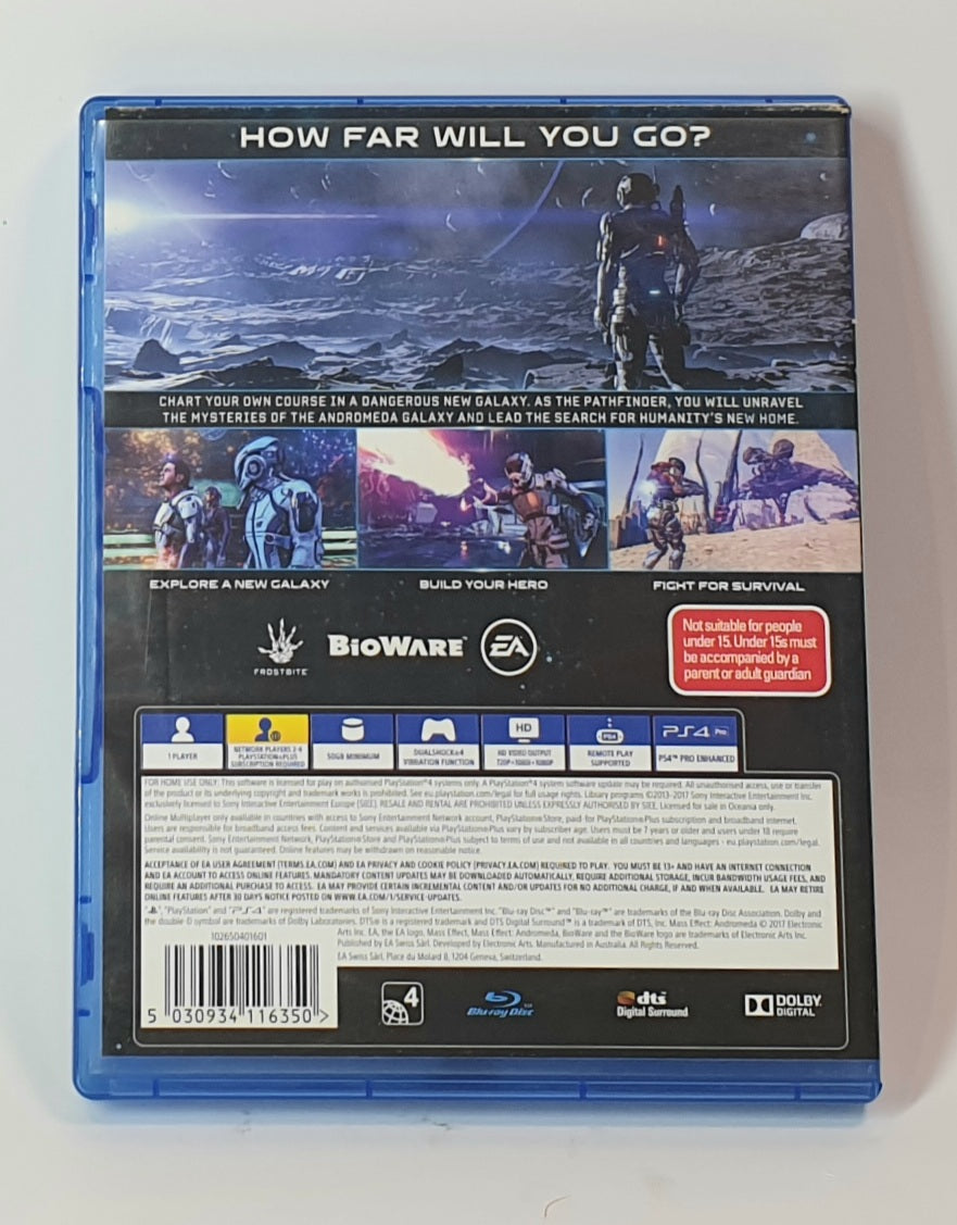 PS4 MASS EFFECT
