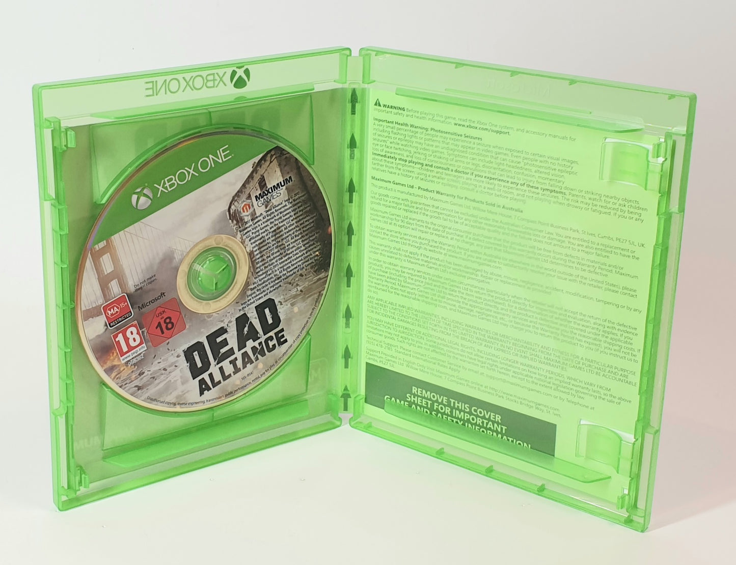 XBOX ONE DEAD ALLIANCE