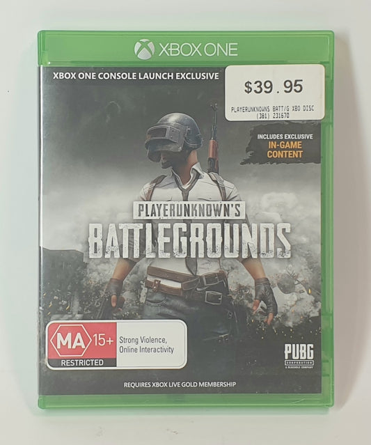 XBOX ONE - BATTLE GROUNDS