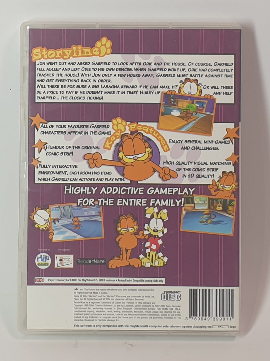 PLAYSTATION 2 GARFIELD