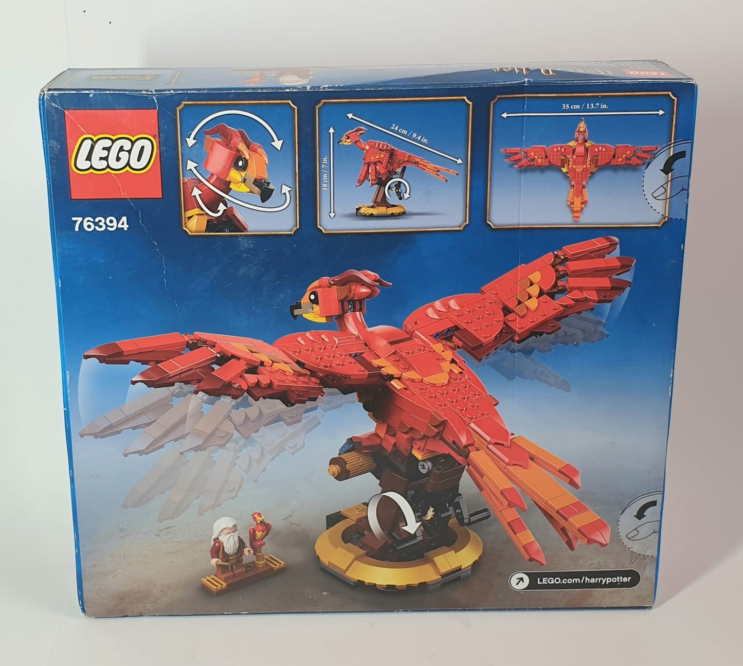 LEGO -Fawkes - Dumbledore's Phoenix 76448 - Harry Potter