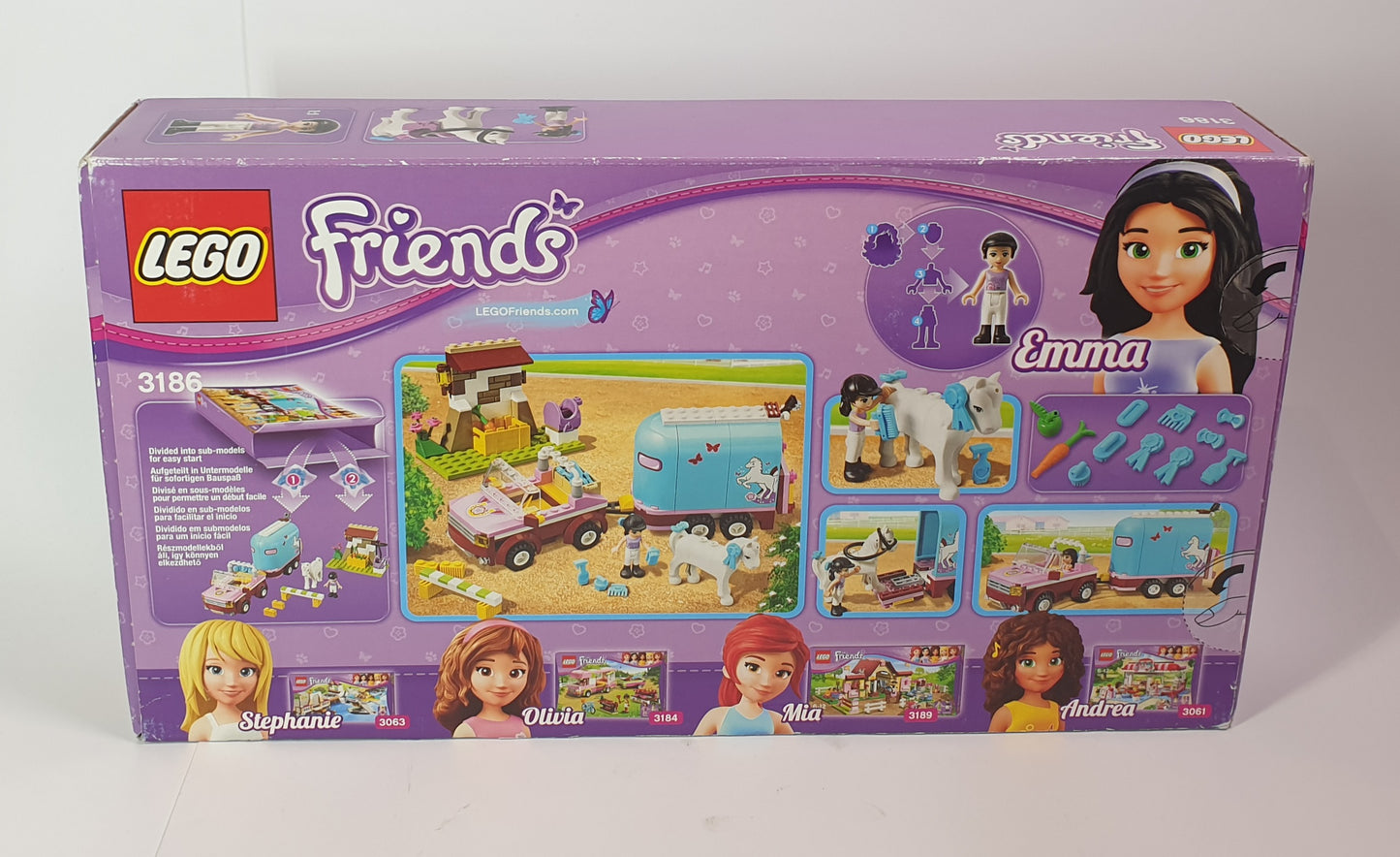 LEGO Friends Emma's Horse Trailer 3186