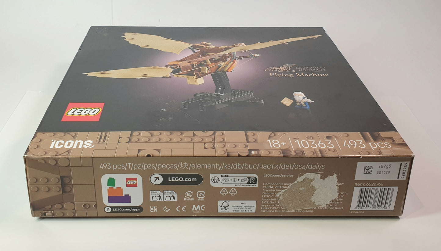 LEGO Icons Leonardo da Vinci's Flying Machine 10363