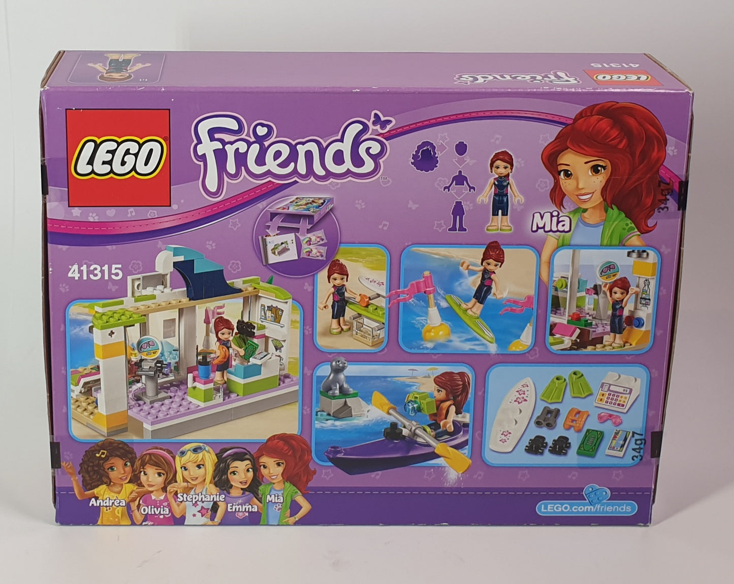 LEGO Friends Heartlake Surf Shop 41315
