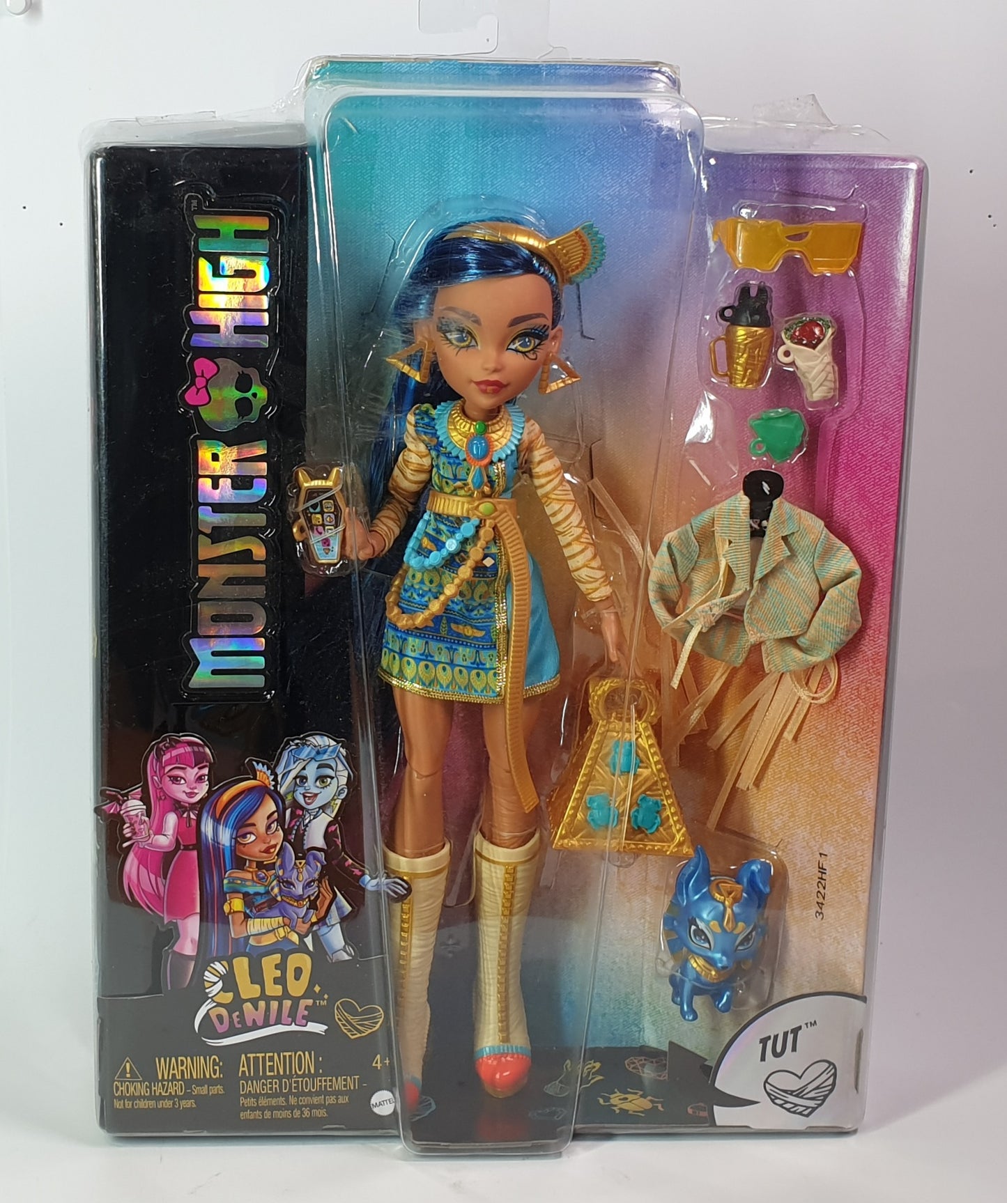 CLEO DE NILE - MONSTER HIGH DOLL FIGURINE PREOWNED