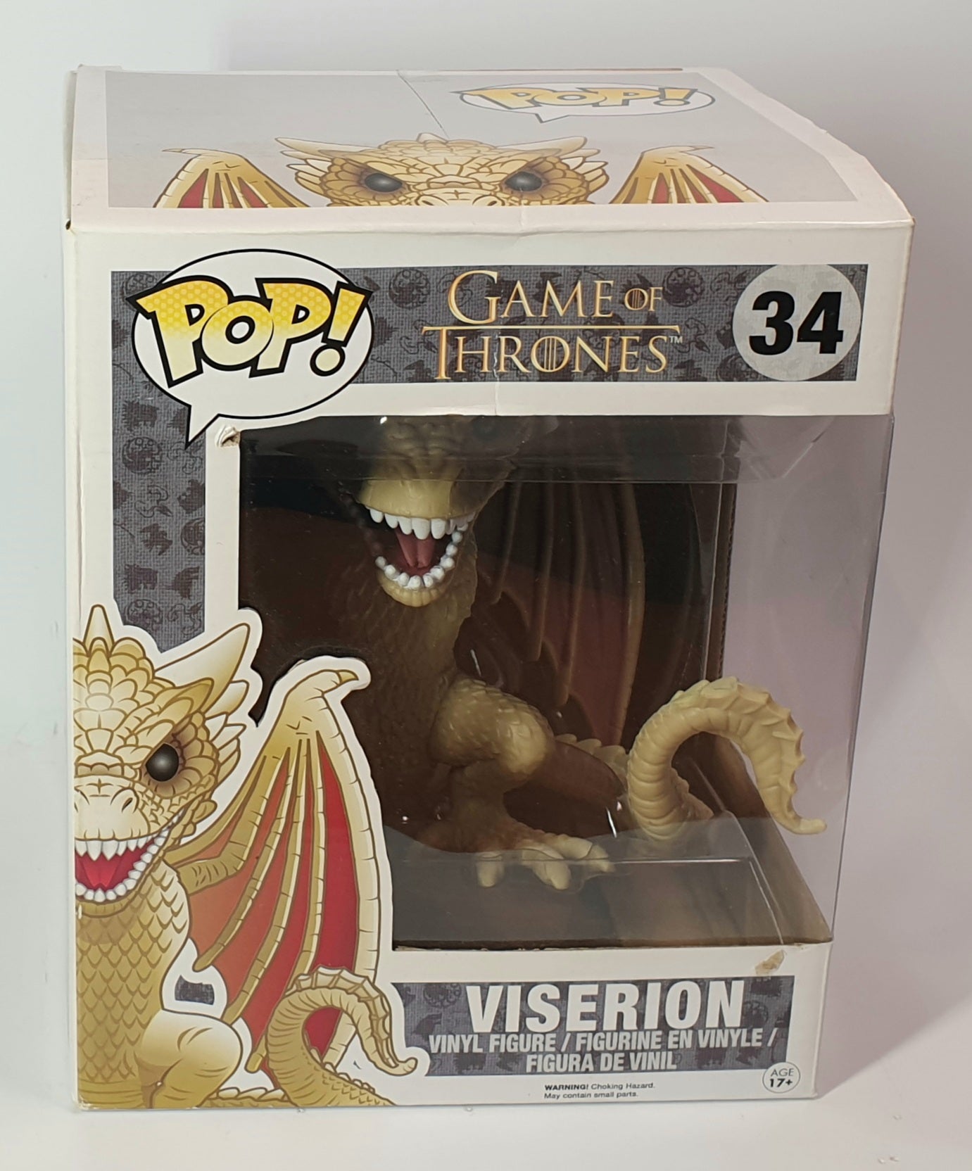 GAME OF THRONES VISERION POP VINYL FIGURE
