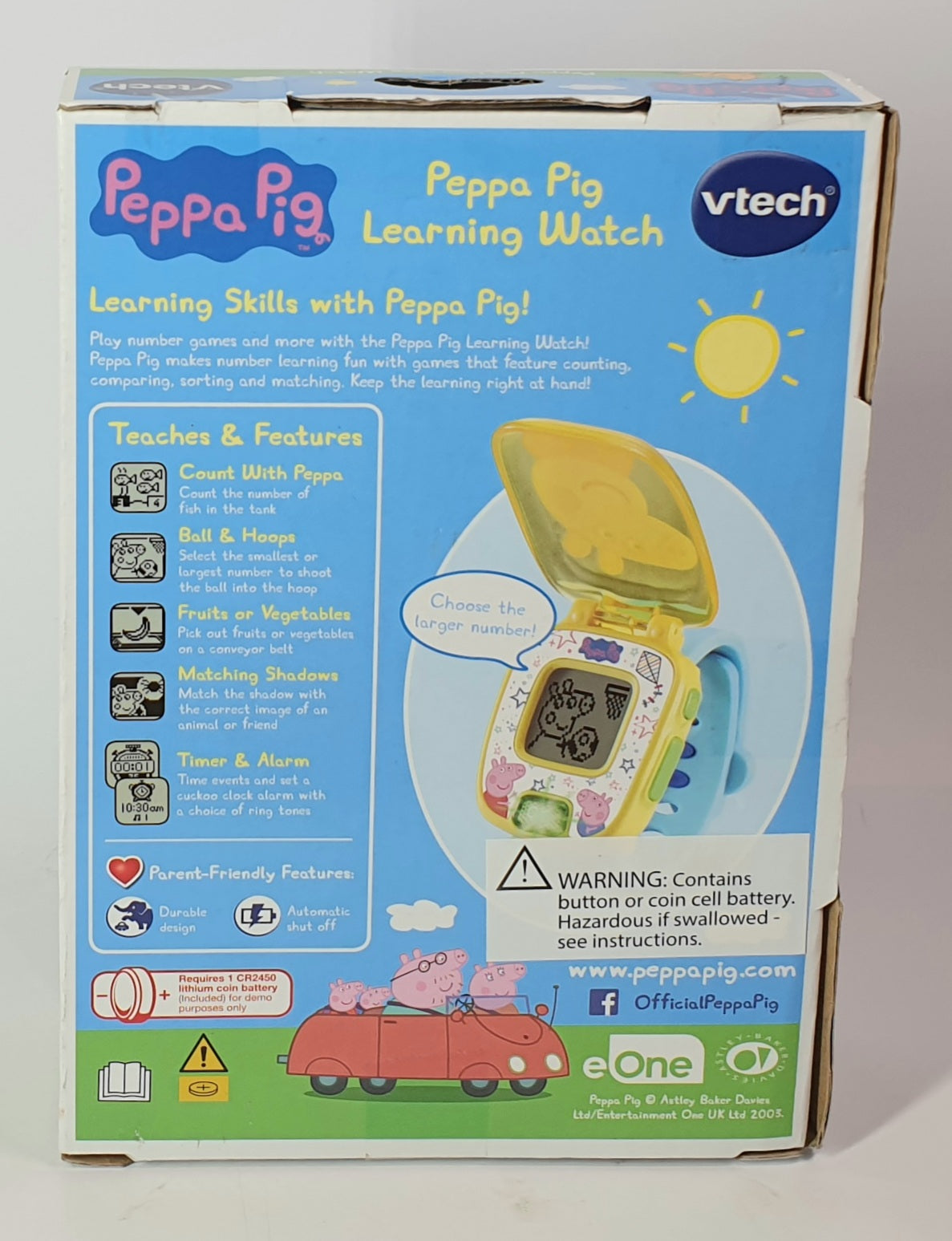 PEPPA PIG LEARNING WATCH