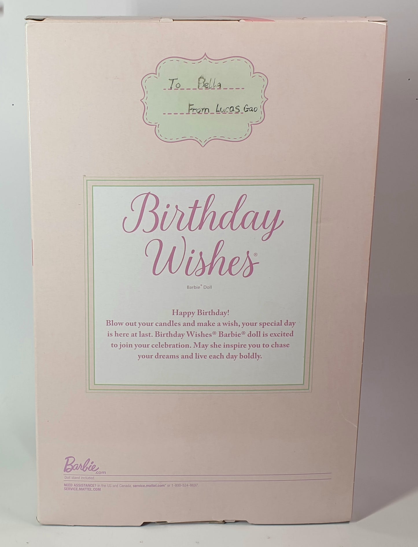 BARBIE BIRTHDAY WISHES - BOXED COLLECTIBLE