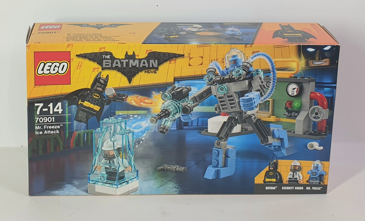 LEGO The Batman Movie Mr. Freeze Ice Attack set packaging on a white background
