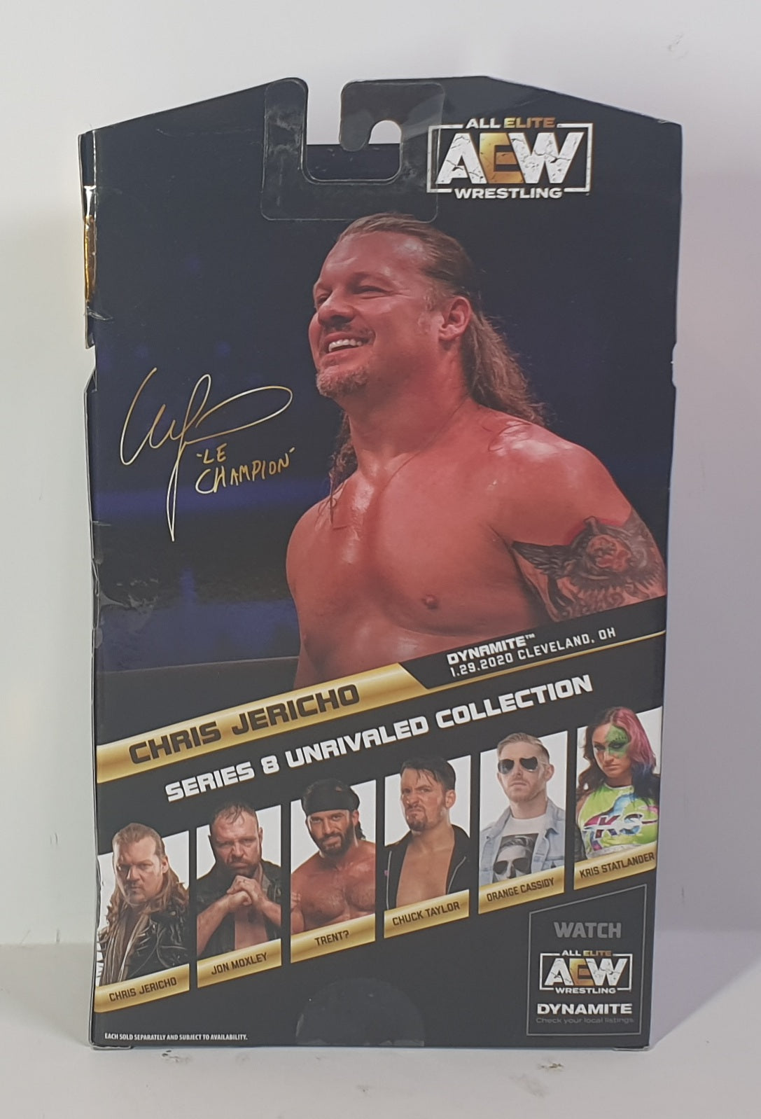 AEW WRESTLING FIGURINE CHRIS JERICHO LIMITED EDITION